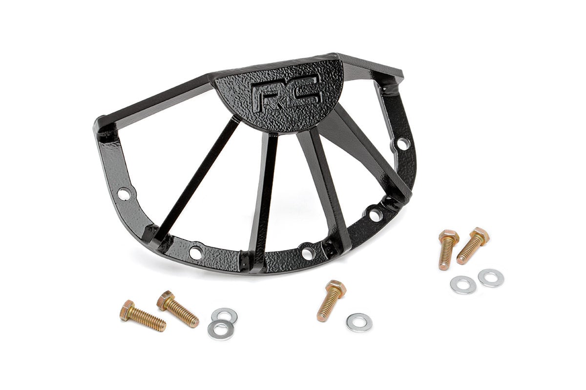 Jeep Wrangler Diff Guard - Front - Rough Country - Dana 30 | LP - '07-'10